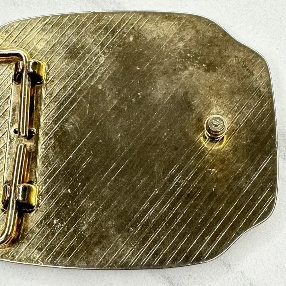 Vintage 100 Years of Liberty 1886 1986 Belt Buckle
